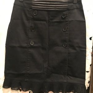 Ports black High-Waist A-Line pencil Skirt